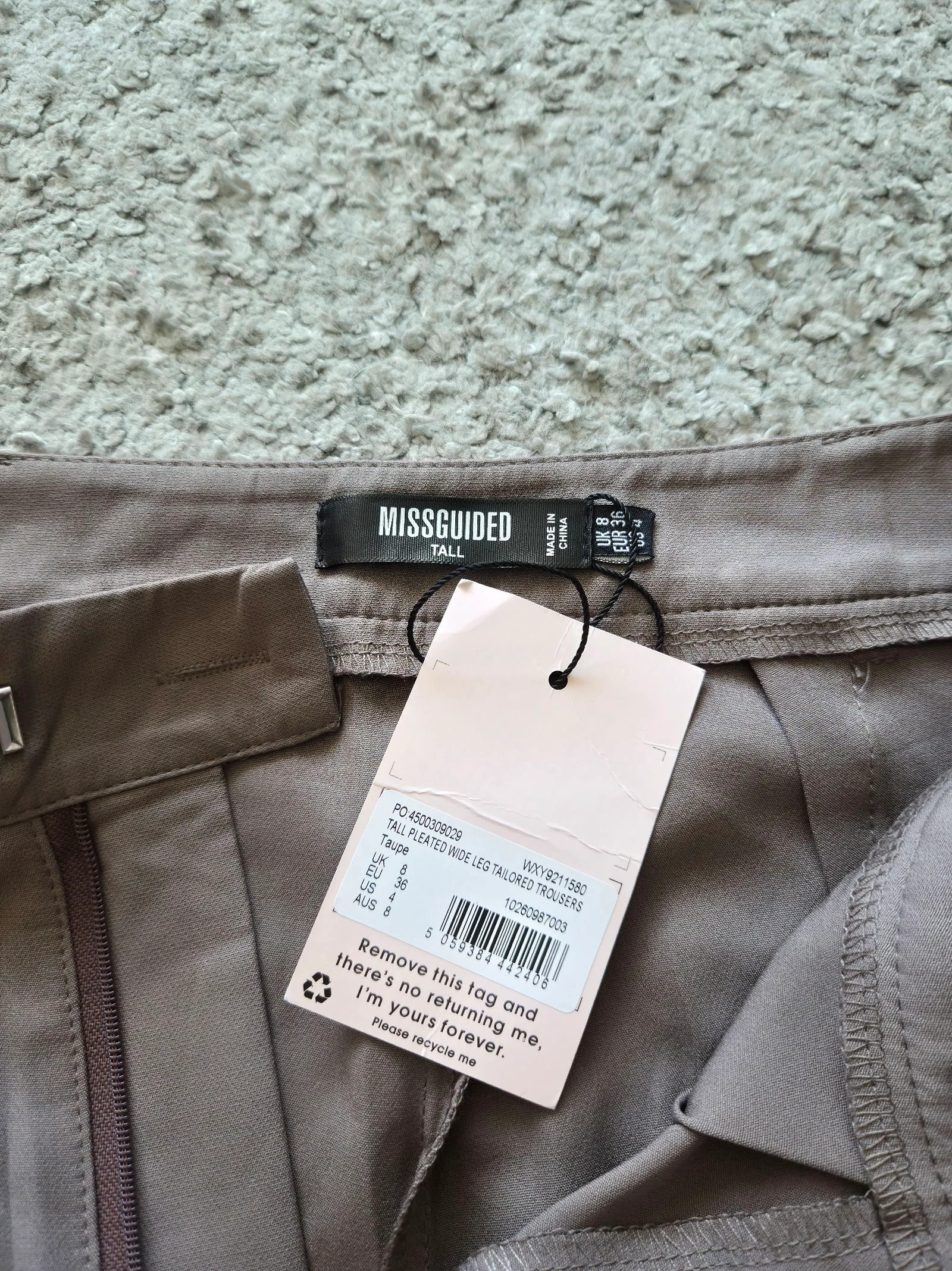 Calça fluida e larga com prega nova tamanho 36 – photo 4